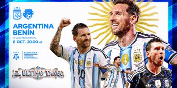 Messi se despide de Argentina ante Benín en una noche histórica en el Monumental